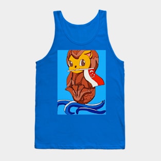 Singapore Merlion Tank Top